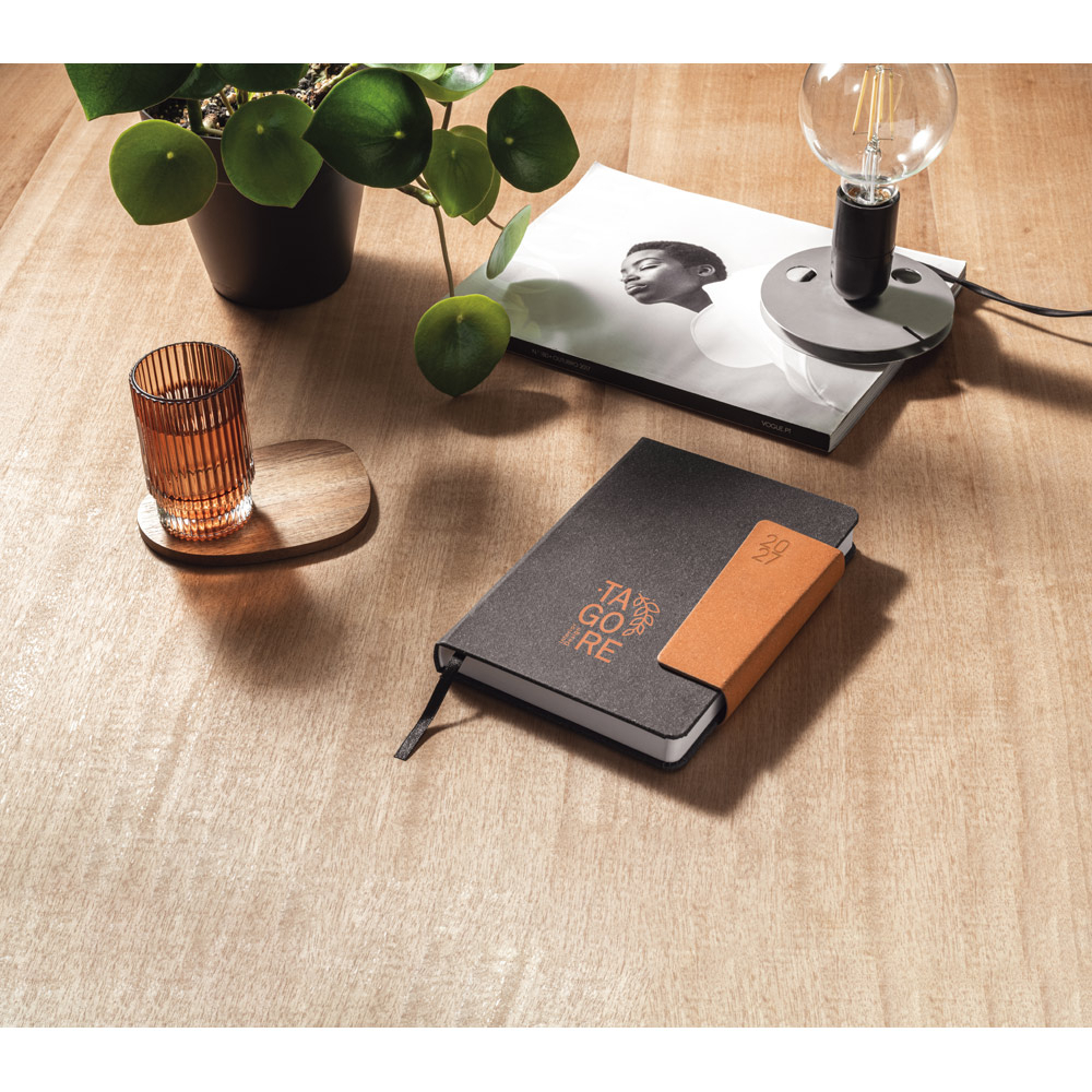 Agenda 2027 A5 Personalizada TAGORE Com Caneta