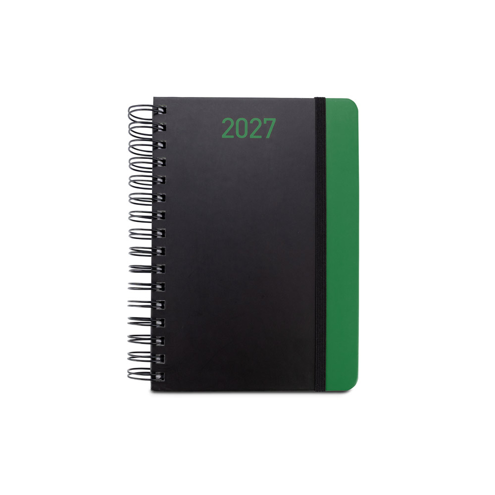 Agenda A5 em papel 100% reciclado BRECHT 2027