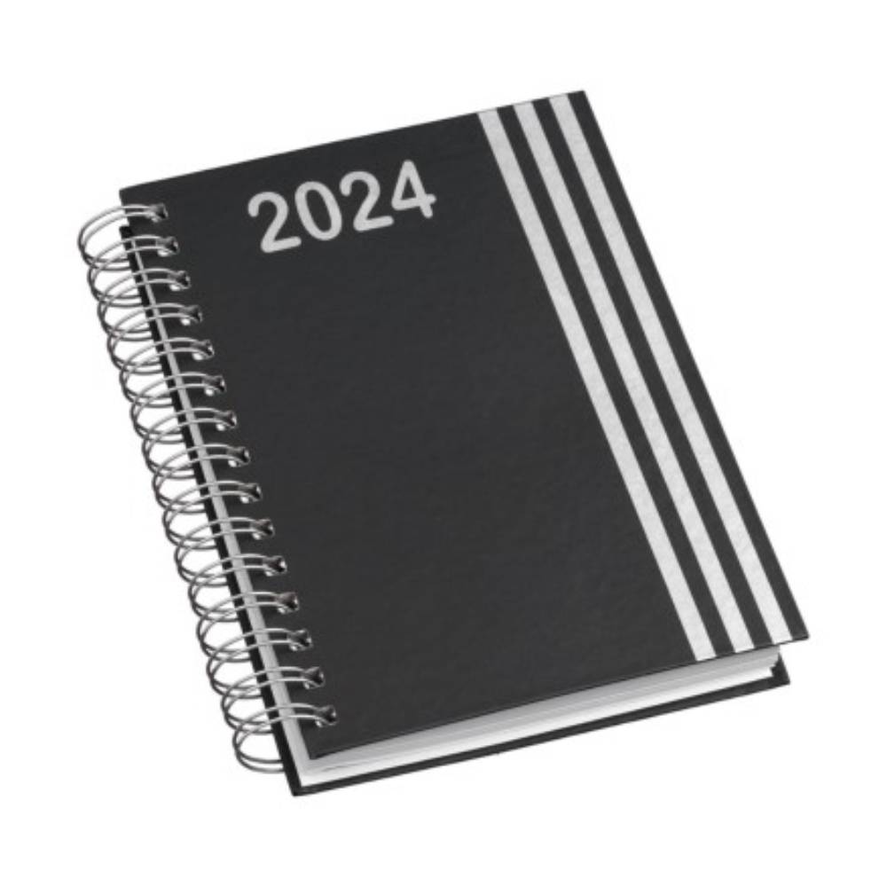 Agenda Diária 2024 Wire-o Personalizada