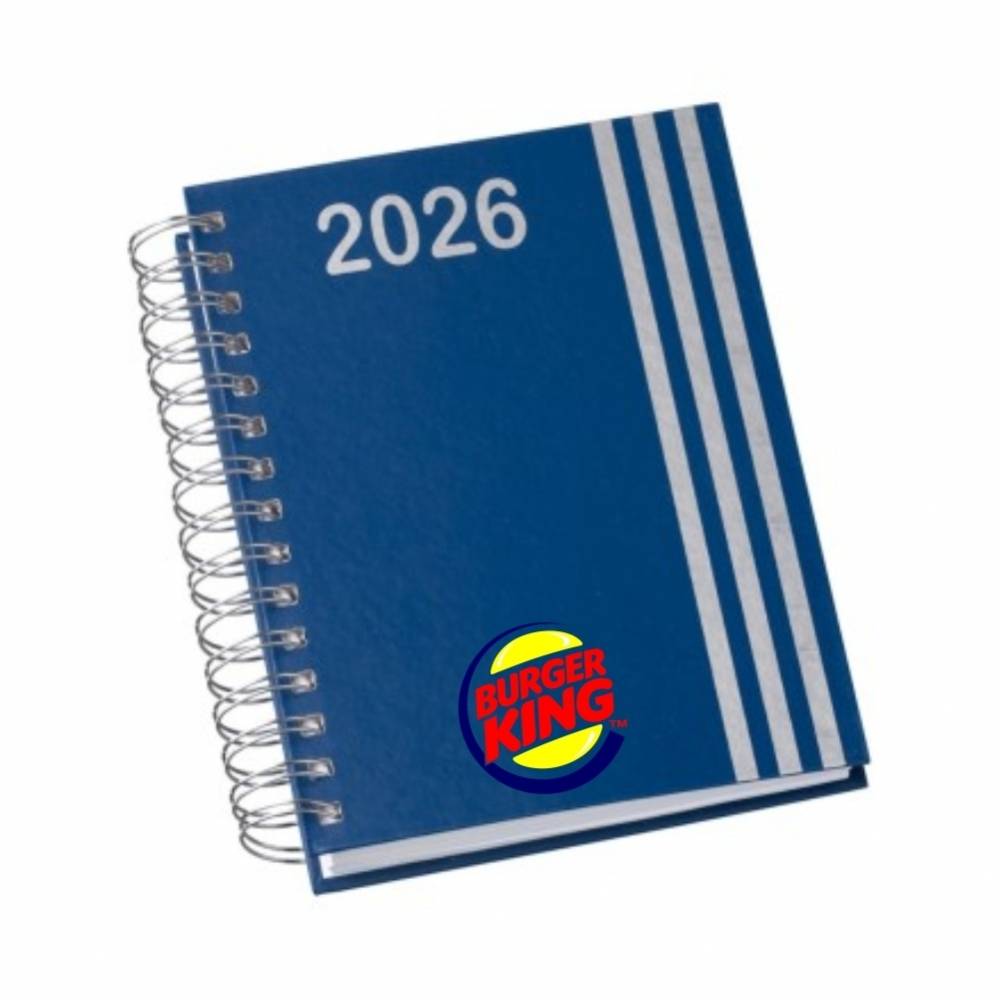 Agenda Diária 2025 Wire-o Personalizada