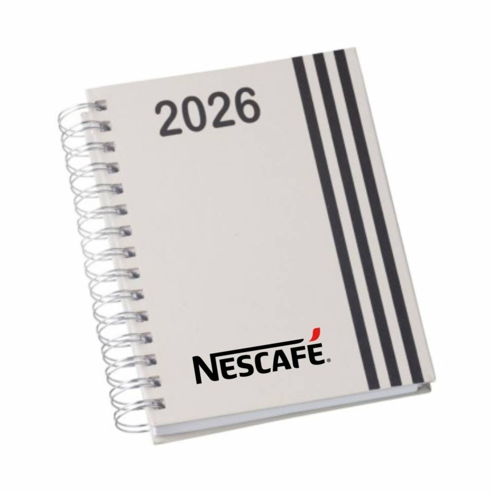 Agenda Diária 2025 Wire-o Personalizada