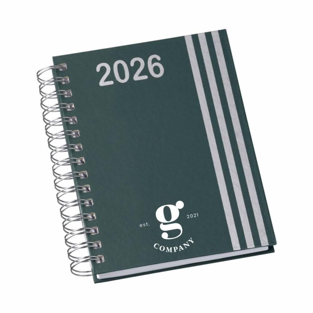 Agenda Diária 2025 Wire-o Personalizada