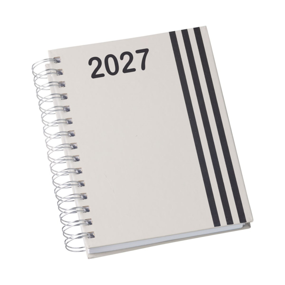 Agenda Diária 2027 Wire-o Personalizada