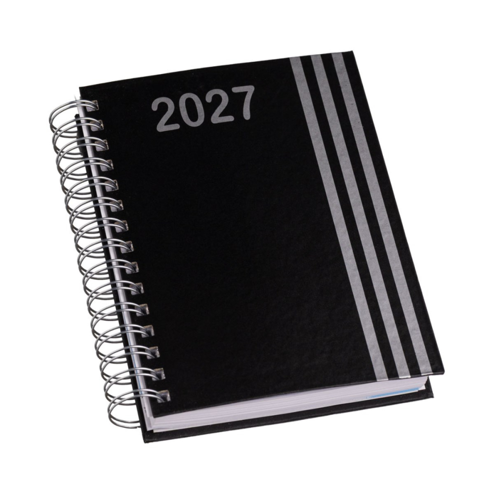Agenda Diária 2027 Wire-o Personalizada