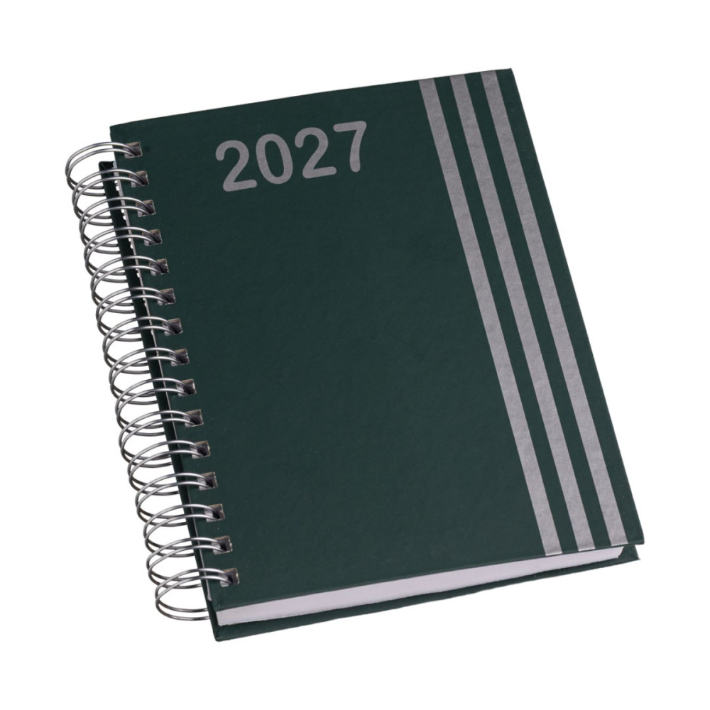 Agenda Diária 2027 Wire-o Personalizada
