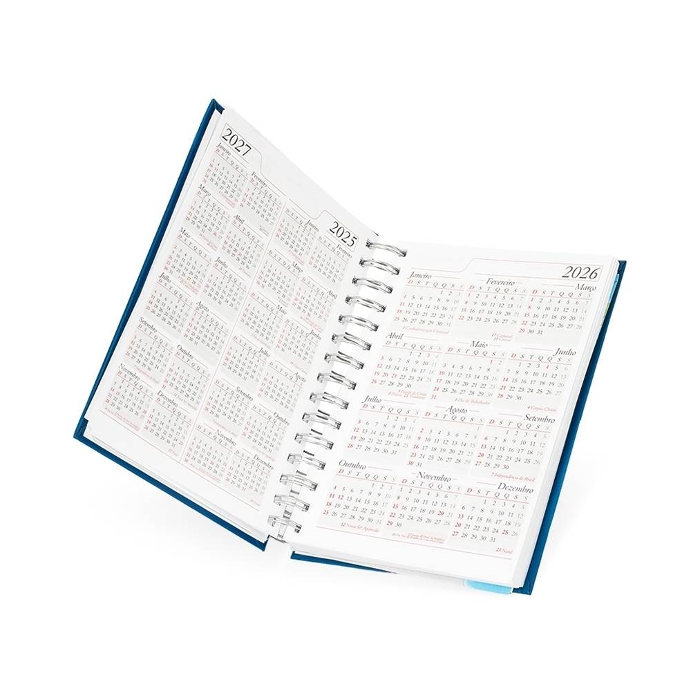 Agenda diária 2026 Wire-o