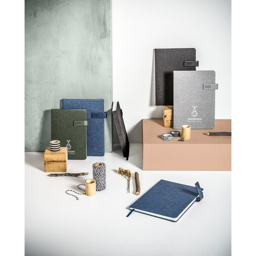 Agenda em PET reciclado ANDRESEN A5 2027
