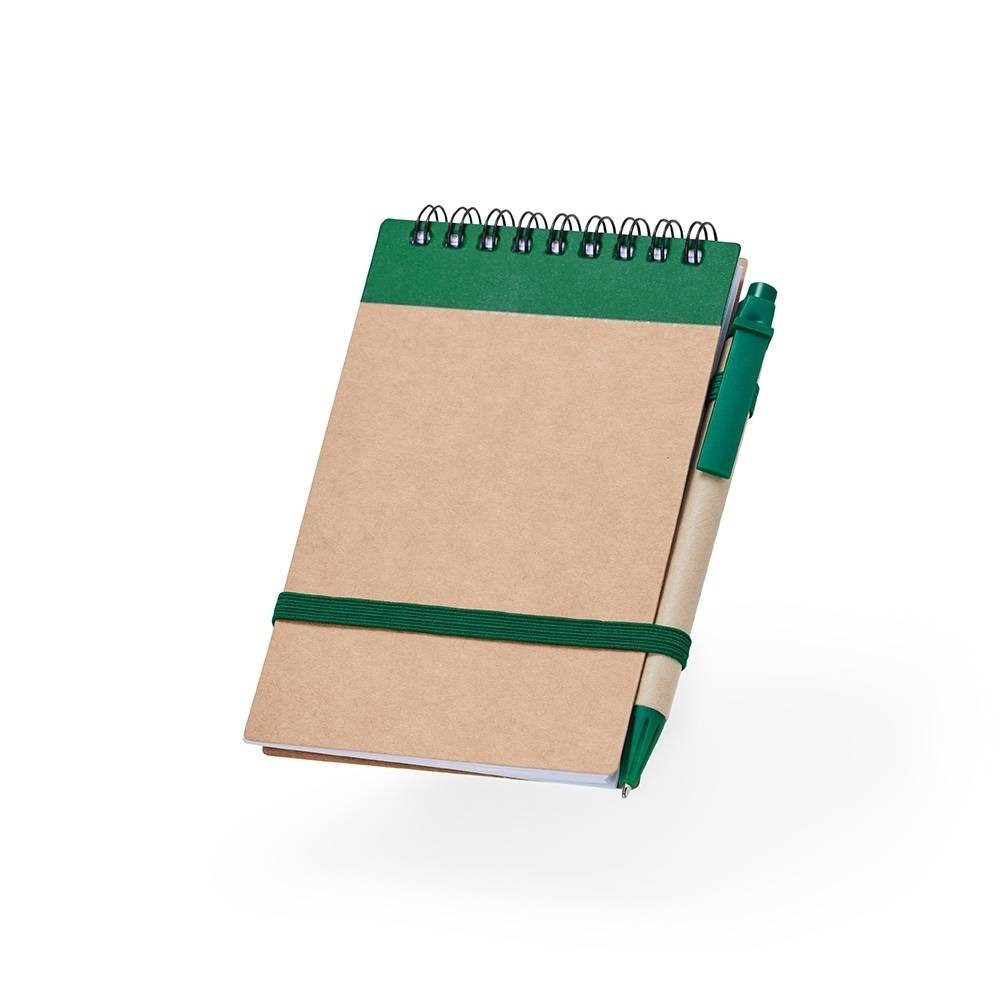 Bloco de Notas ECO com Caneta