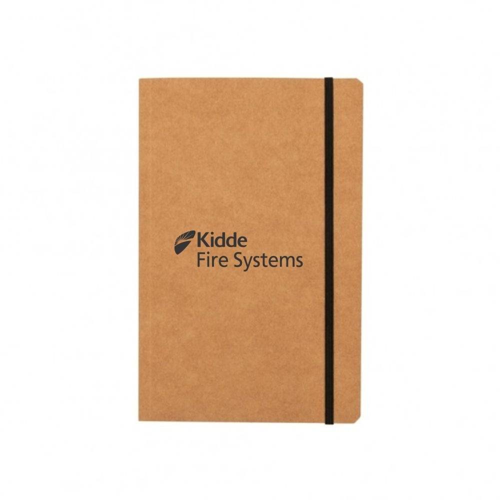 Caderneta em Kraft Quadriculado