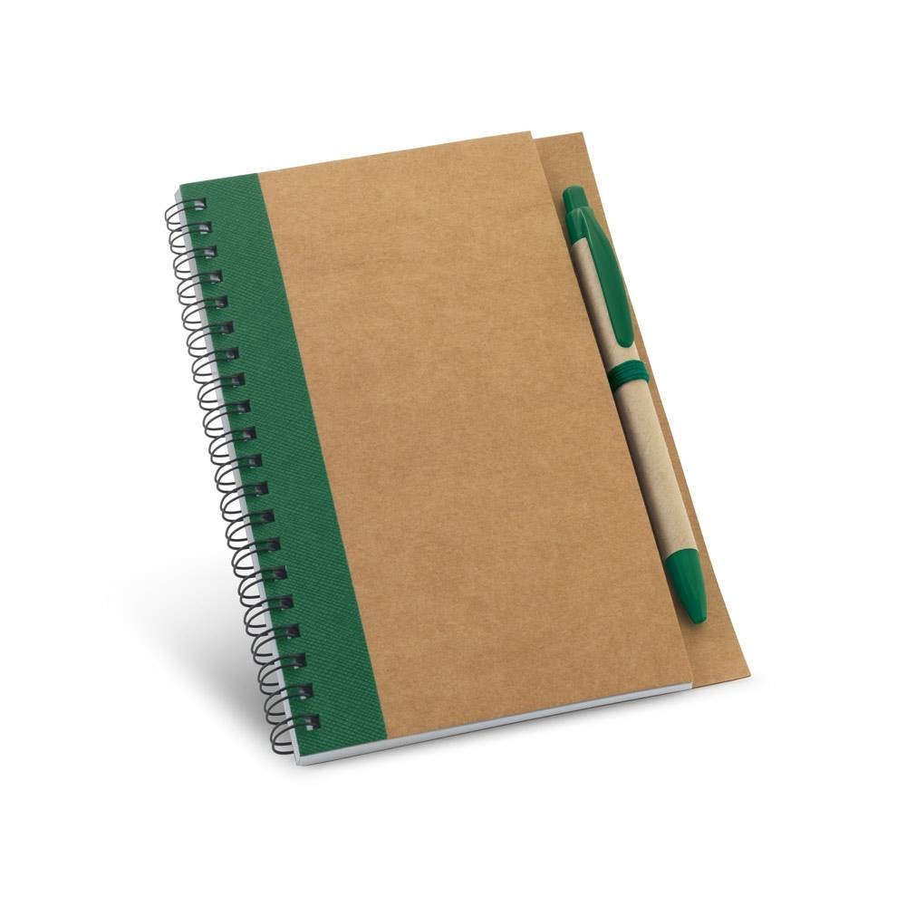 Caderno B6 espiral com folhas lisas Com Caneta ASIMOV