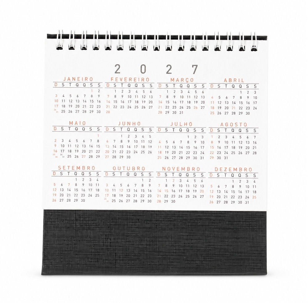 Calendário de Mesa 2027