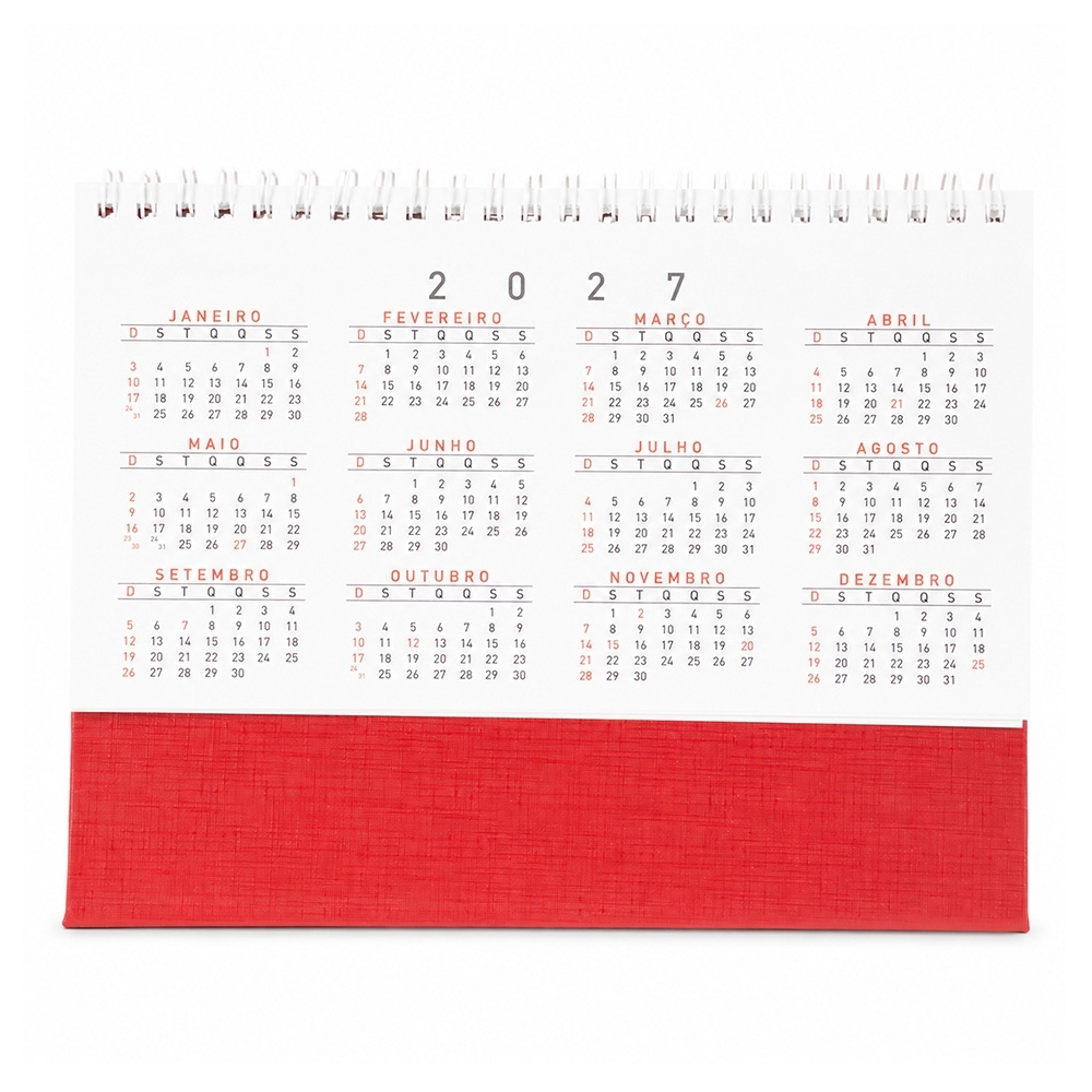 Calendário de Mesa 2027 G