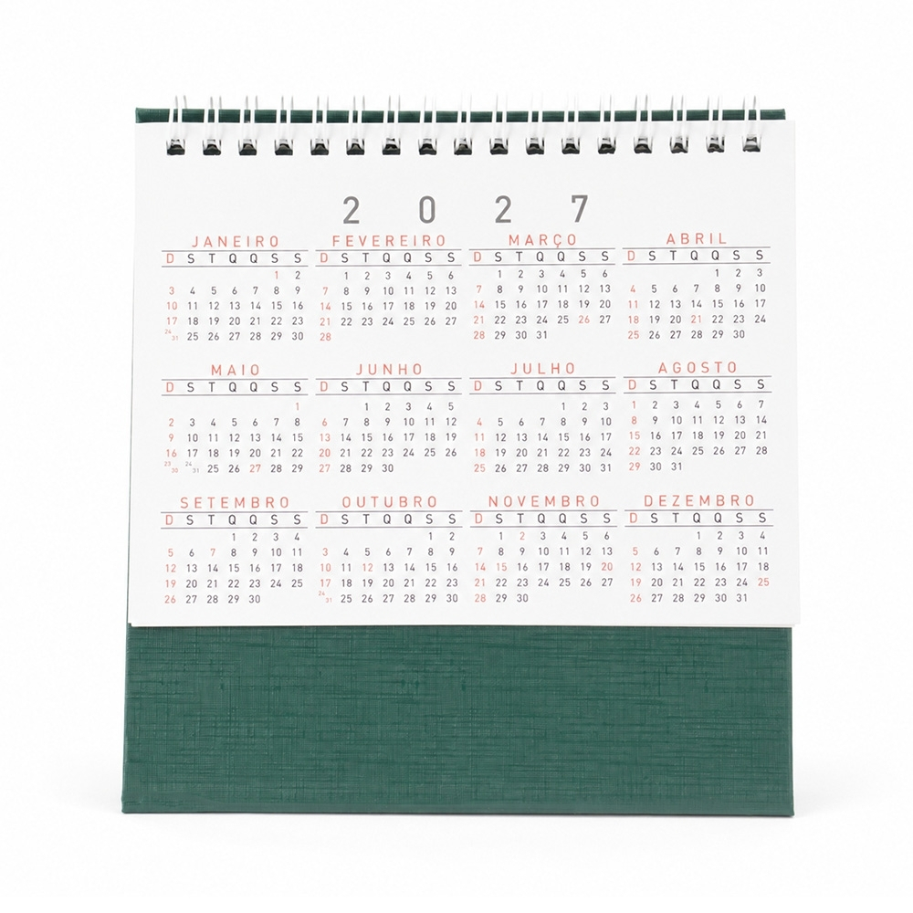 Calendário de Mesa 2027