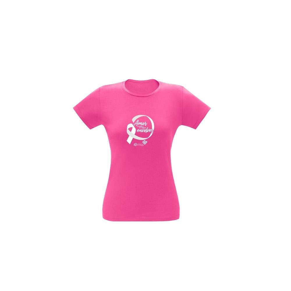 Camiseta Outubro Rosa Personalizada