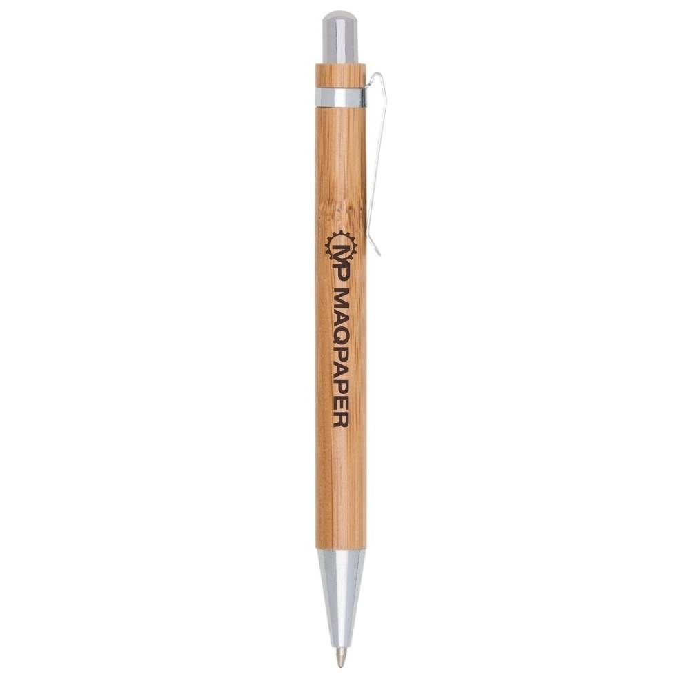 Caneta em Bambu Personalizada