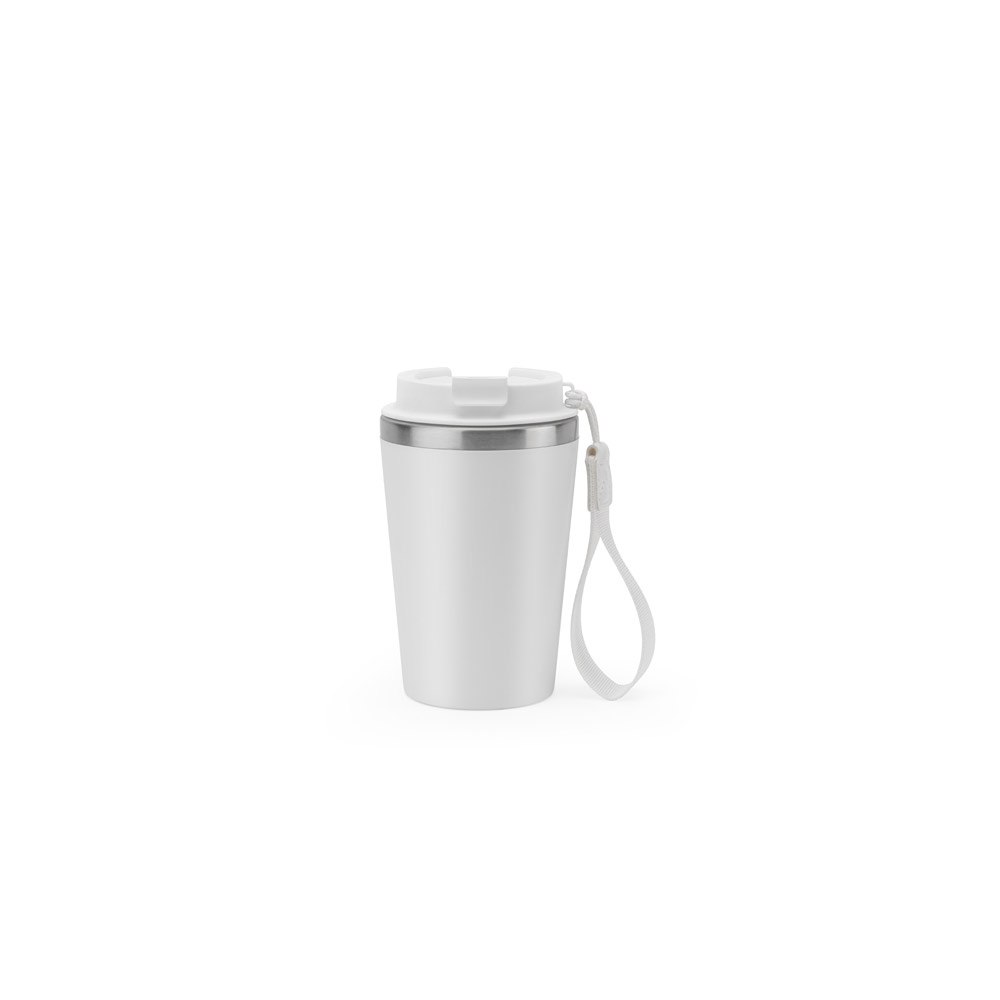  Copo de viagem térmico em aço inox 90% reciclado SPITZ