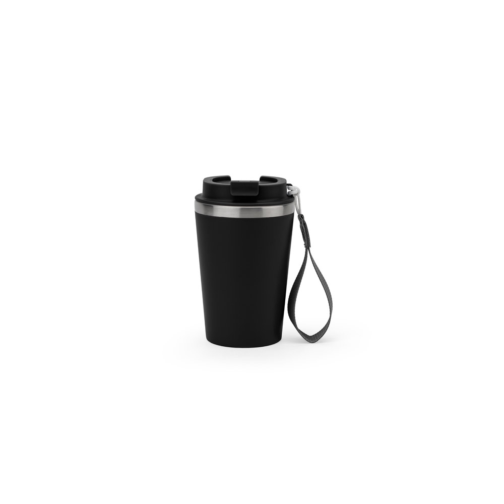  Copo de viagem térmico em aço inox 90% reciclado SPITZ