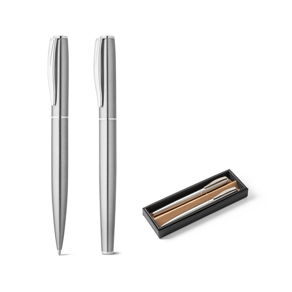 Kit Canetas Personalizadas Roller e Esferográfica