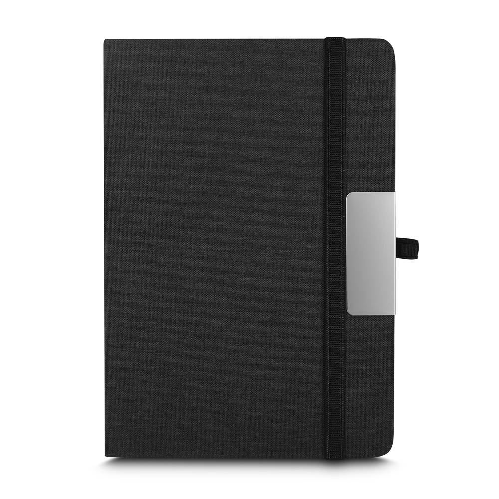 Kit Escritório Capa em RPET e Caneta Metalica