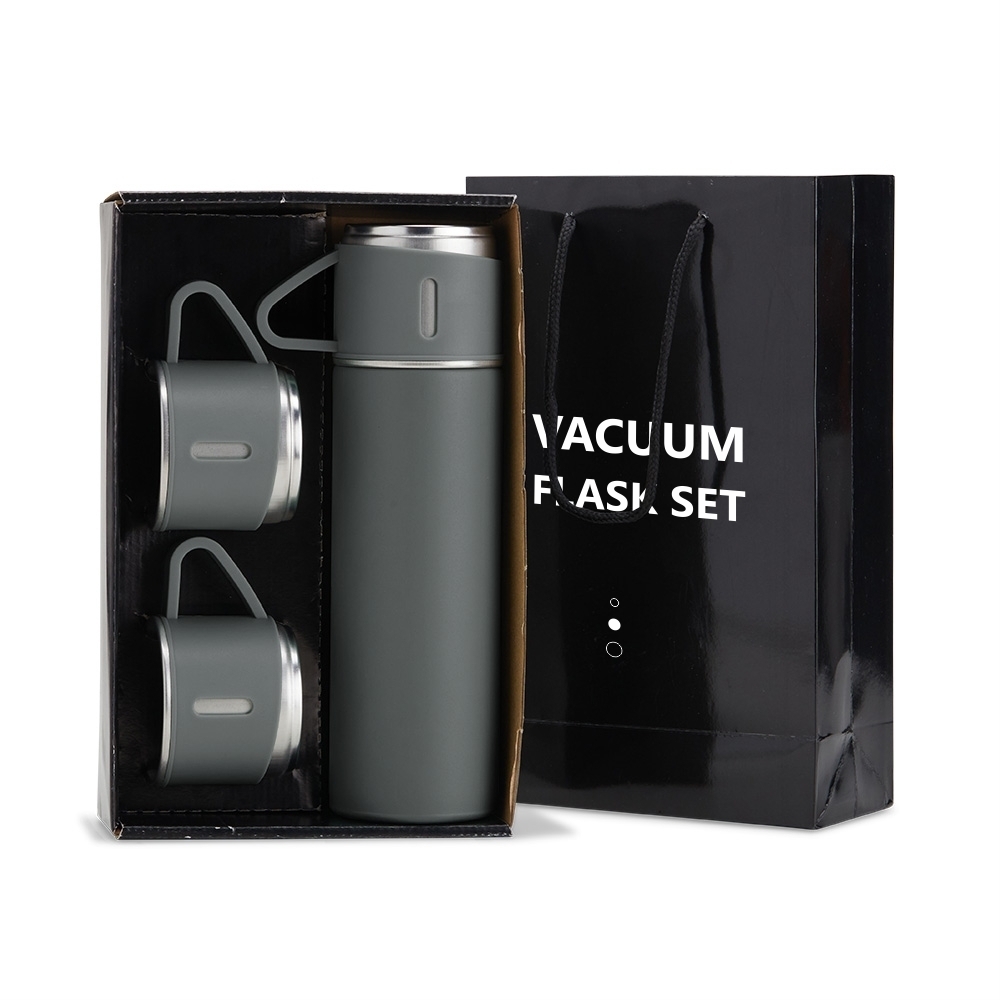 Kit Garrafa Térmica com Canecas Personalizado