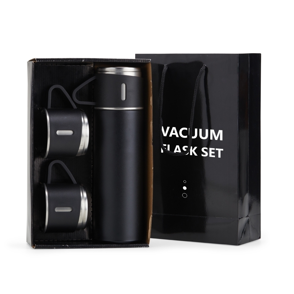 Kit Garrafa Térmica com Canecas Personalizado