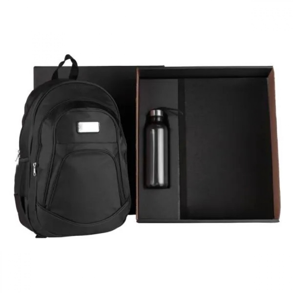Kit Mochila Com Squeeze - 2 Pçs