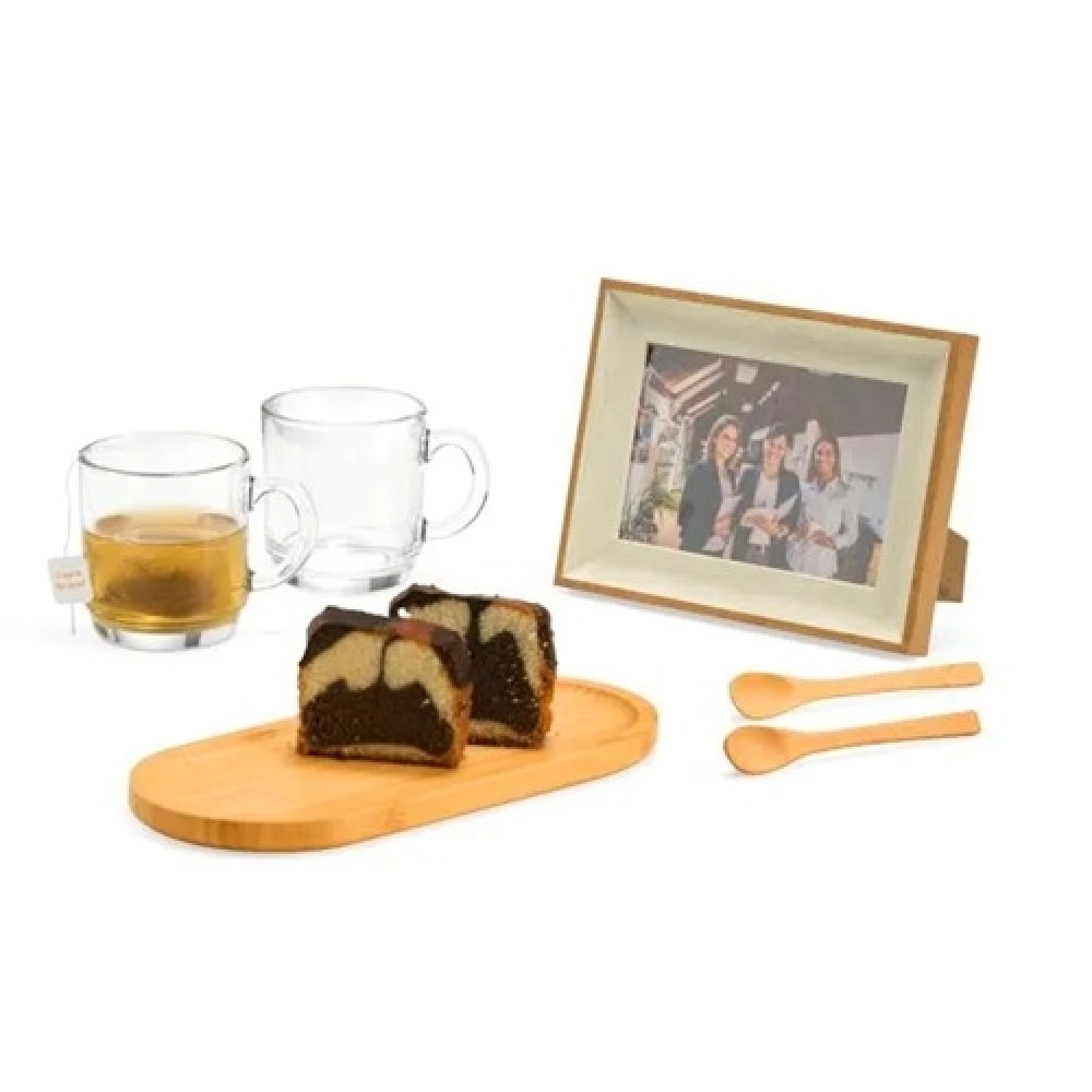 Kit Para Café/Chá E Porta Retrato - 6 Pçs