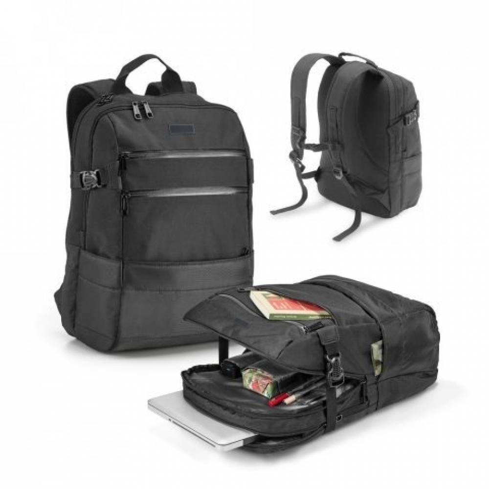  Mochila Para Notebook 15.6 ZIPPERS PLATE