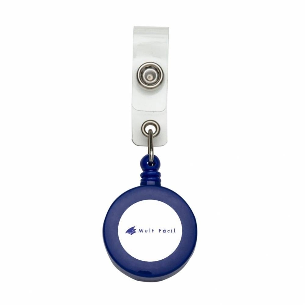 Porta Crachá Roller Clip Personalizado