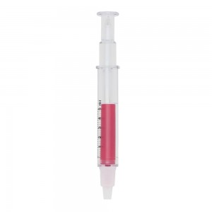 Caneta Seringa Marca Texto Personalizada-X00006