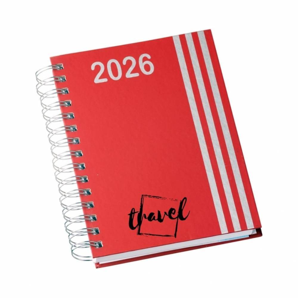 Agenda Diária 2025 Wire-o Personalizada-LG-3461