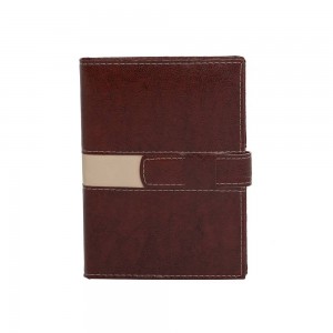 Agenda Diária 2026 com Fecho e Suporte pra Caneta-X13919