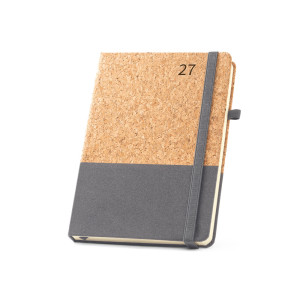 Agenda em cortiça e linho QUENTAL A5 2027-S66199