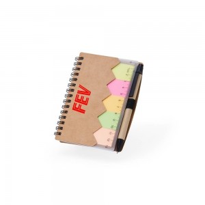 Bloco Personalizado com Post-it e Régua-X05065