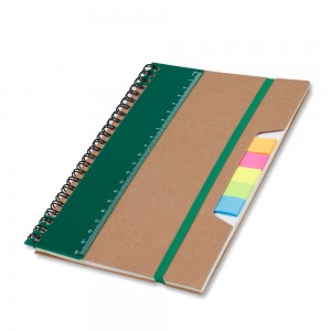 Caderno Capa em Papel Kraft Com Régua-ACAD006