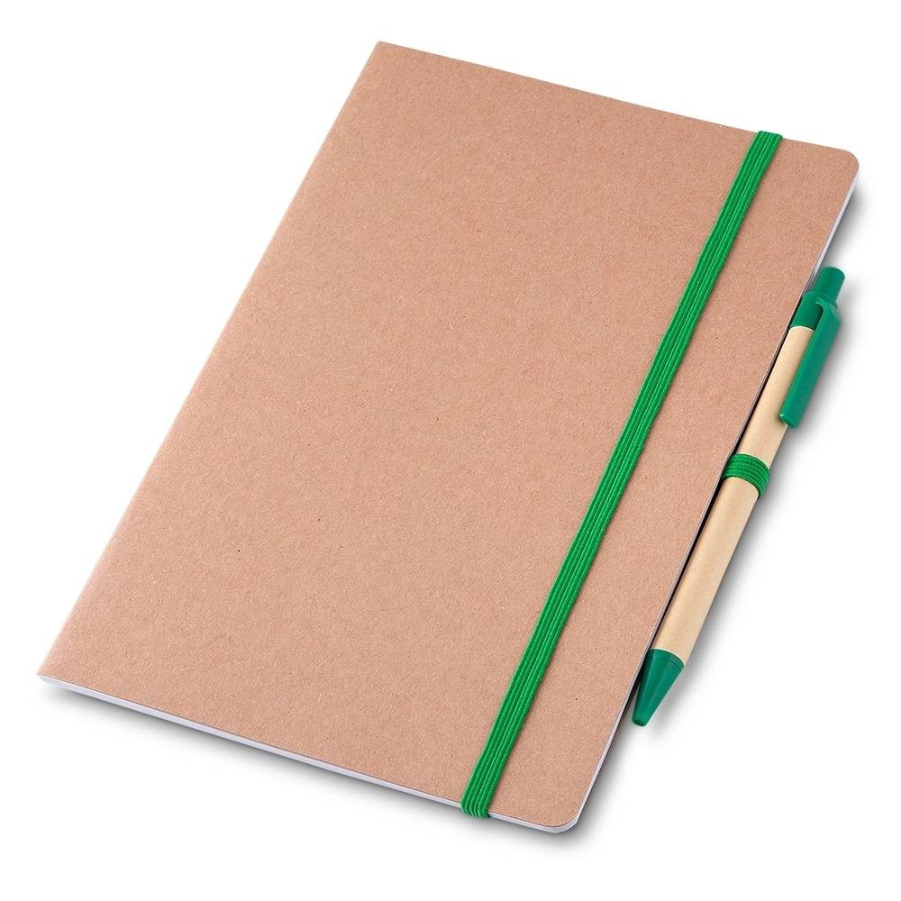 Caderno capa em papel Kraft Com Caneta-ACAD005