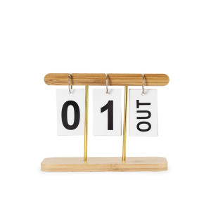 Calendário Permanente Bambu-X19027