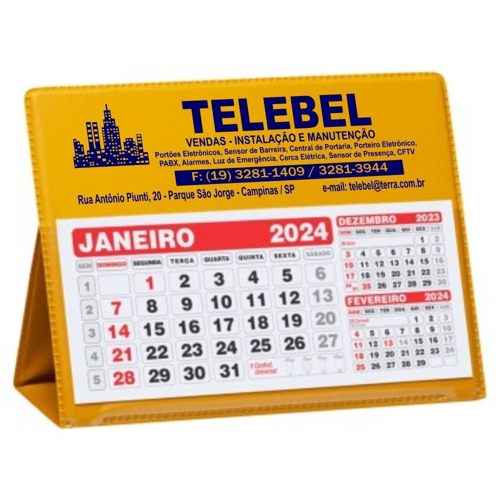 Calendário de Mesa Personalizado Grande-LG-CM40L