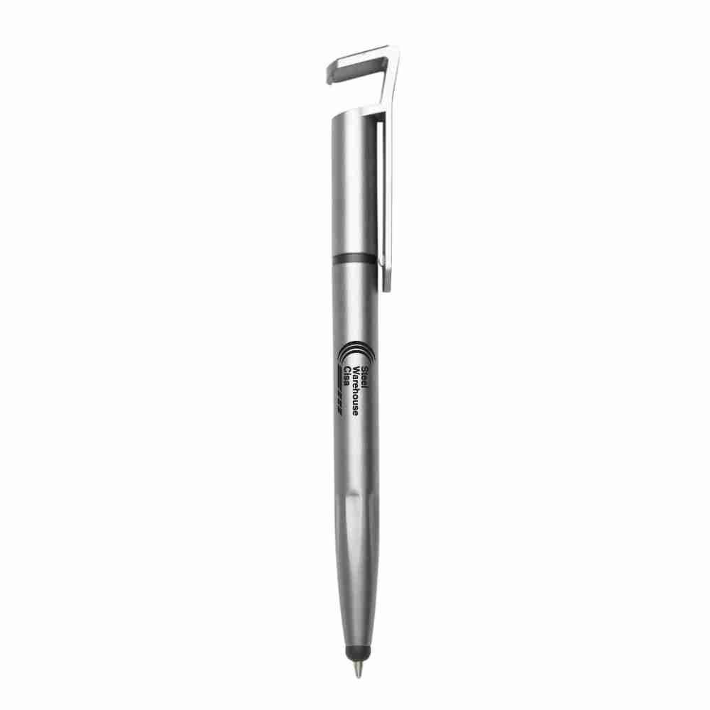 Caneta Plástica Touch com Suporte-X00708