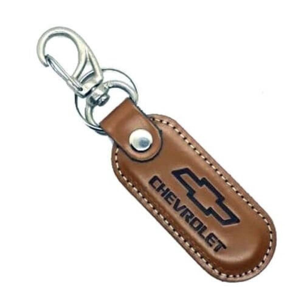 Chaveiro Couro Oval Com Mosquetão-HG-CH05MN