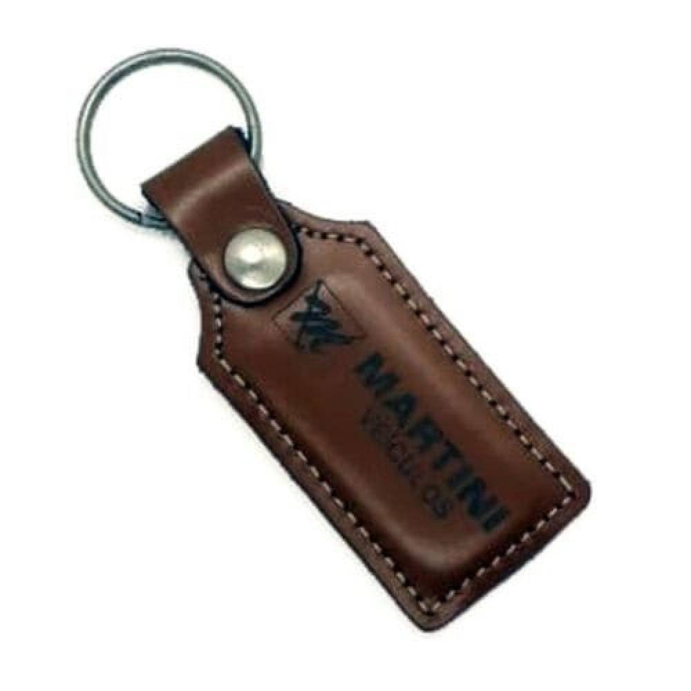 Chaveiro Couro Retangular Argola-HG-CH11AN