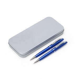 Conjunto Caneta e Lapiseira Metal Personalizado-X07005