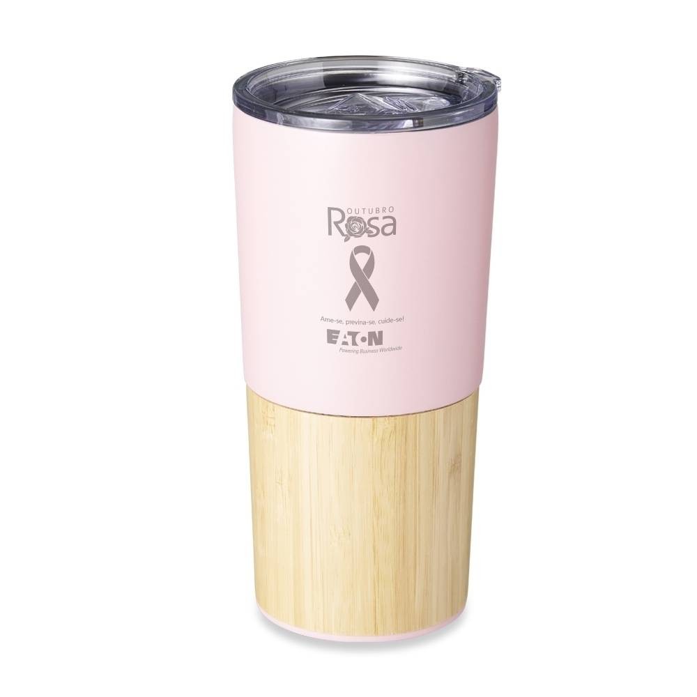Copo Outubro Rosa Térmico-X04084OR
