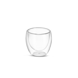 Copo Vidro Parede Dupla 160ml-X06096