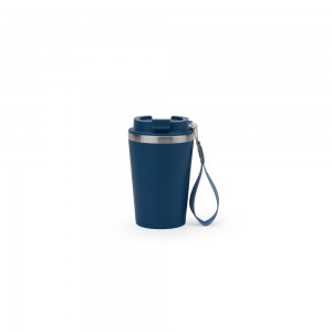  Copo de viagem térmico em aço inox 90% reciclado SPITZ-S94377