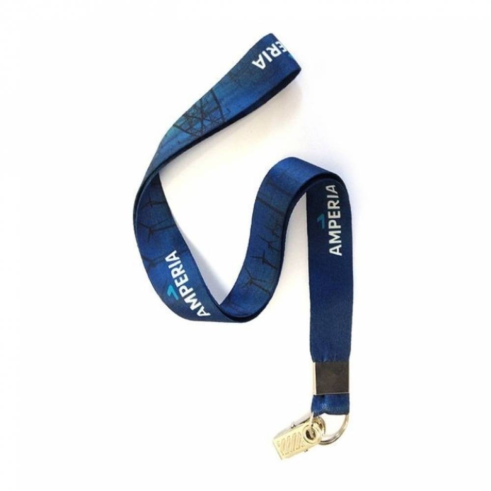 Cordão p/ Crachá 1,5 cm com Argola e Jacaré-JK-CR15JA