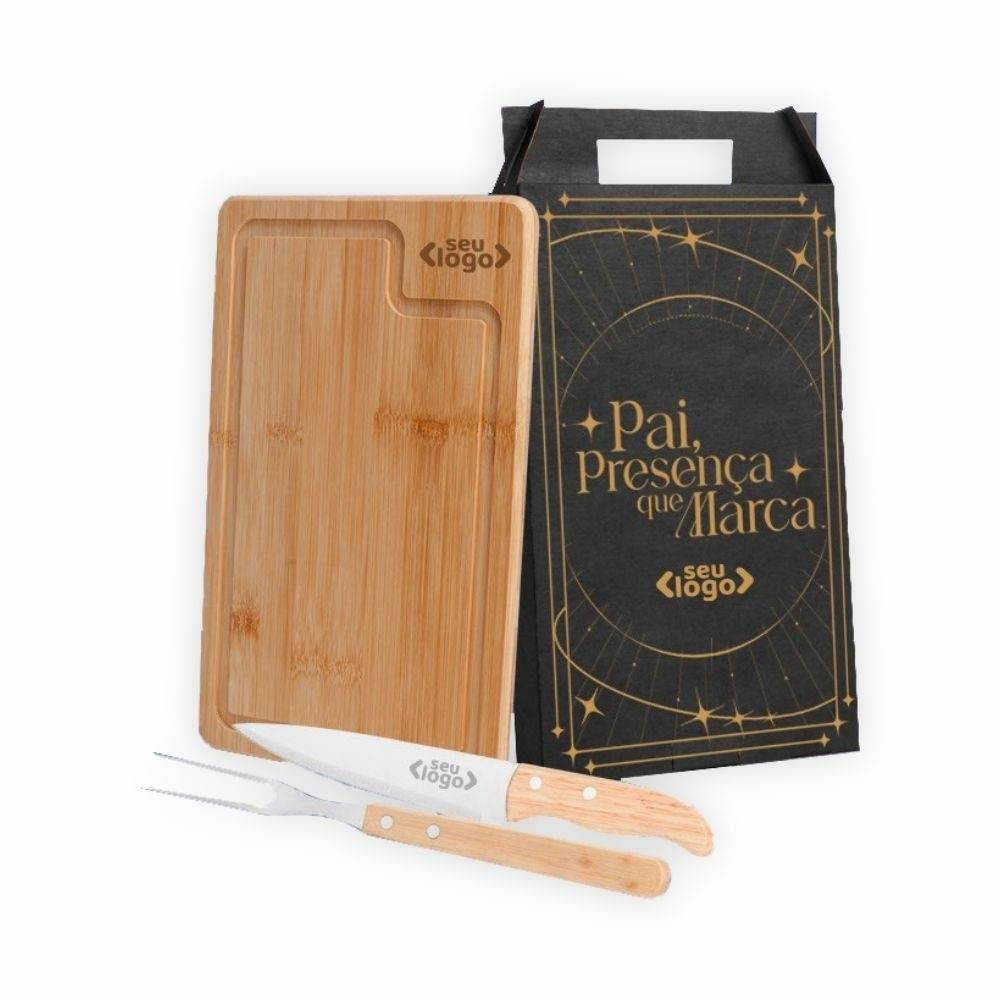 Kit Churrasco 3 peças com Caixa-SMMX19066