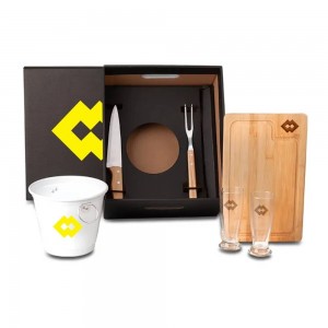 Kit Churrasco com Balde de Gelo-SMKT90228