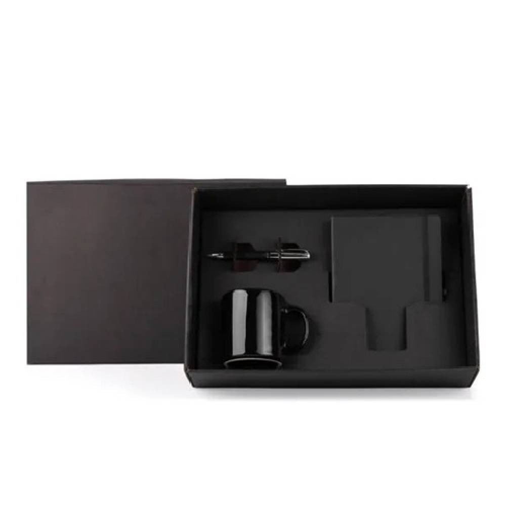 Kit Com Caneca Caderneta e Caneta - 3 Pçs-SMKT-9047Z