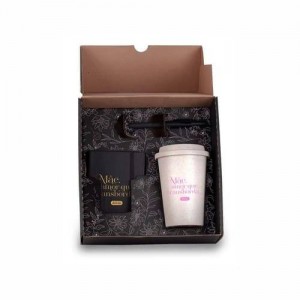 Kit Copo, Caneta e Caderneta Personalizada-SMKT9043F